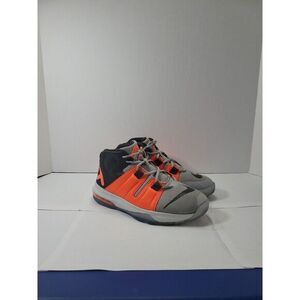 Nike Air‎ Max Charge GS CD7027-006 Gray Orange Running Athletic Shoes Size7y